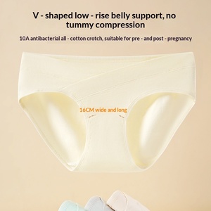 Ropa Interior de Algodón para Mujeres Embarazadas, Bragas de Maternidad de Cintura Baja, Tallas Grandes de la M a la XXL - Product Image 3