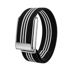 Correa Deportiva de Nailon Trenzado de Tres Rayas para Reloj Inteligente Whoop 5.0 / Whoop MG - Product Image 3