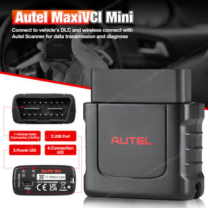 MaxiVCI Maxi Mini pour interface MP808 MK808 MX808 DS808 Outil OBD2 automobile certifié CE 12-24V - Product Image 3