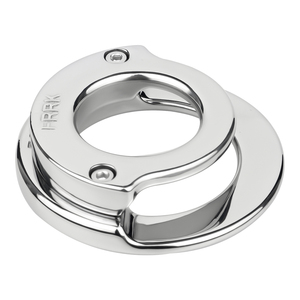 FRRK Anneau pénien en acier inoxydable pour homme Anneau pénien retardant l'éjaculation Anneau pénien Esticle Scrotum Bondage Sperme Anneaux de verrouillage Jouet sexuel pour adulte - Product Image 4