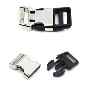 Hebillas para arneses de mascotas 25MM 20MM 15MM de semialuminio, duraderas, de color sólido, tipo anilla, accesorios para bolsos, Primavera 2024 - Product Image 3