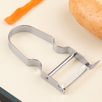 Roestvrijstalen groenteschiller Y-vormige aardappelschiller met ultrazacht mes & oogjesverwijderaar voor keuken fruit- en groentegereedschap
