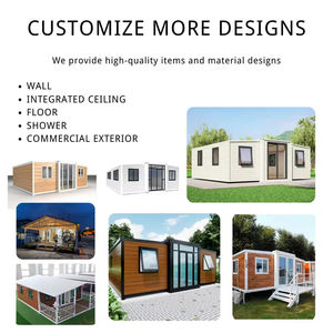 20ft 40ft Hurrikan-Sichere Luxus Mobile Fertighäuser Erweiterbare Container Vorgefertigte Häuser 3-Zimmer Containerhaus - Product Image 4