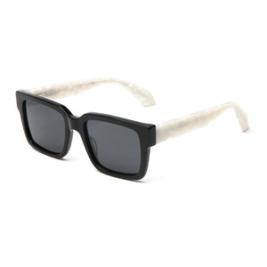 Venta al por mayor Unisex Uv400 Gafas de sol Marco cuadrado Hombres Retro Moda Marca de lujo Tonos Logotipo personalizado Hombres Mujeres Gafas de sol polarizadas - Product Image 5