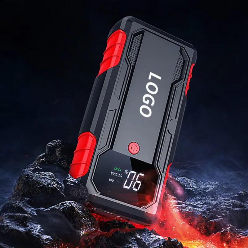 Nuovo prodotto all'ingrosso auto di salto Starter con Power Bank luce a LED Display digitale per 12V veicoli passeggeri e Boost