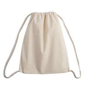 Bolsa de Algodón Personalizada al por Mayor con Cordón, Asa de Poliéster, Logotipo de Alta Calidad con Serigrafía/Transferencia Térmica/Sublimación - Product Image 1