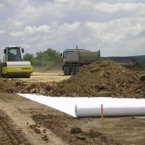 Géotextile non tissé en polypropylène (PP) blanc industriel, fibre longue, géomembrane, type 600g, <span class=keywords><strong>prix</strong></span> - Product Image 5