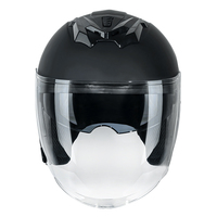 Casque de moto certifié DOT pour moto, VTT, motoneige, motocross, casque ouvert avec double visière