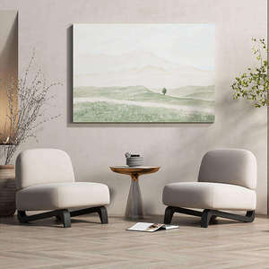 Fauteuil design simple et moderne de style nordique, fauteuil de luxe léger pour salon, chambre, appartement, salle à manger, hôtel - Product Image 3