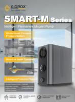 Pompe de surpression 550W à moteur à aimant permanent intelligent et variateur de fréquence