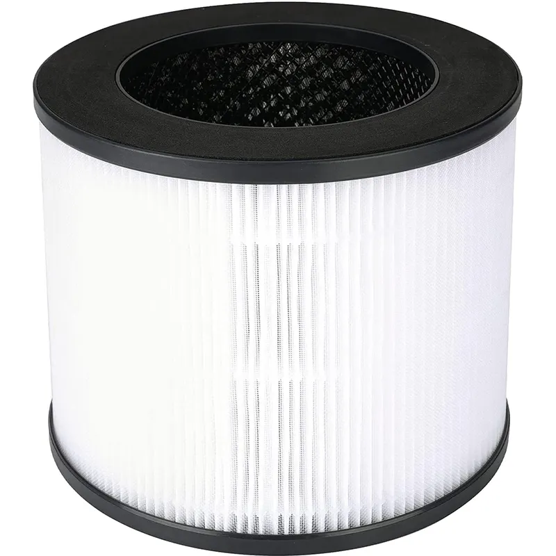 3-in-1 H13 Grade True HEPA and Activated Carbon Filter Replacement Filter Compatible with MOOKA and KOIOS EPI153 EP1153 Air Puri