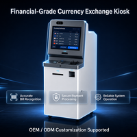 Cajero Automático de Cambio de Divisas, Quiosco de Cambio de Divisas OEM, Máquina de Autoservicio para Cambio de Dinero, Solo Hardware, 15 Años de Experiencia en Fábrica
