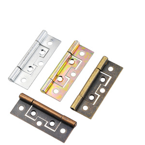 Furniture Hinge Iron Surface Mount Antique Bronze Red Bronze Silver Black Five Colors Durable Traditional H Type - Product Image 5