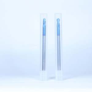 ZY/OEM Fraise à queue en acier au tungstène HRC65, revêtement nano, 2 cannelures, R1.5, angle de spirale 45°, modèle Zy0048 Jiangsu - Product Image 4