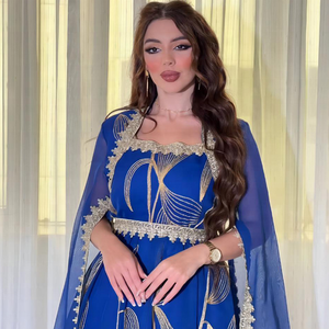 信念アバヤヴィンテージムスリムドレスドバイイスラム服女性インドネシアカフタンローブイブニングドレス - Product Image 2