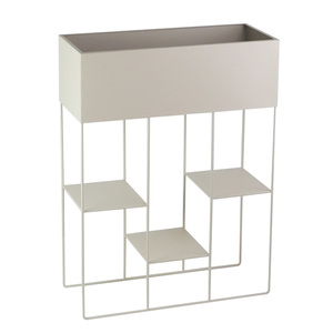 Support de plantes en métal moderne OEM ODM en gros, support de pot de fleurs en fer à 4 niveaux avec étagères pour plantes d'intérieur - Product Image 2
