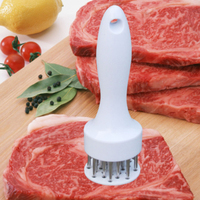 Attendrisseur à viande professionnel C356, aiguilles pour attendrir la viande, steak, côtelettes de porc, marteau à viande, barbecue, acier inoxydable