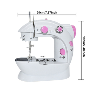 JYSM-202 Mini Xách Tay Điện Máy May Với Hai Tốc Độ, Đường Thẳng Nhà Sử Dụng Máy May - Product Image 2