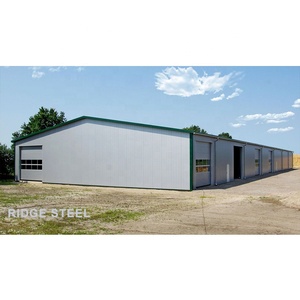 Jardin entrepôt plan de construction étanche stockage tentes industrielles halls entrepôts en acier à vendre - Product Image 5