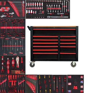 Professional Auto Repair <strong>Tool</strong> <strong>Cabinet</strong> Chest 12 Drawers Metal Steel Toolbox CE 2024 Workshop Storage JMST JS-RC37 300kg Load - Product Image 4