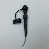 Kit de Conector de Fibra Óptica Mini SC Impermeable IP68 con Adaptador, Tapa Antipolvo y Junta Tórica para FTTH Exterior 5G, Sin Empalmes, Instalación Rápida