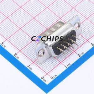 DS1034-09MBNSiSS D-Sub/VGA Connector Through hole Component (THT) Connector Standard D-Sub Male 9P Through Hole - Product Image 2