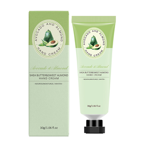 Manteca de karité natural verde lightenin etiqueta privada crema de manos fabricación de frutas loción hidratante - Product Image 1