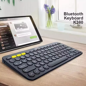 Logitech K380 Multi-device Wireless <b>Keyboard</b> Portable Ultra-thin <b>Keyboards</b> for Windows Mac Chrome IOS Android - Product Image 2