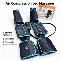 Appareil de massage des jambes électrique pneumatique pour la maison, appareil portable de relaxation des mollets et des cuisses par compression pneumatique