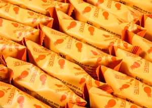 Bánh quy ngọt ngào <span class=keywords><strong>Shortbread</strong></span> Cookie cá nhân bọc kem dứa sữa hương vị giòn kết cấu Cracker nướng Hộp bao bì - Product Image 5