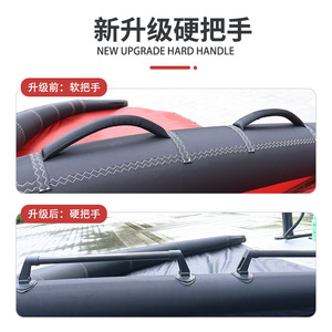 Tabla de paddle surf Weaver Water Surfing Black SUP, rígida, de fibra de carbono, con aleta grande, para uso general. - Product Image 3