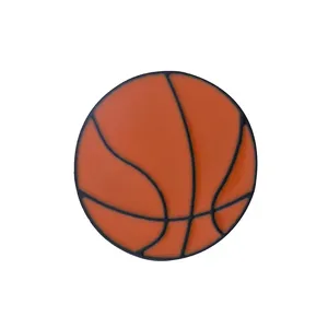 Desenhos animados futebol metal emblema exterior voleibol basquete badminton rugby broche crachá esmalte Pin