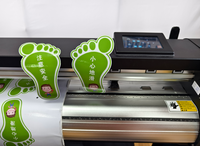 Plotter de Corte de Vinilo y Papel con Pantalla Táctil de 65'' GF-1661SFT, Motor Servo, Corte Automático de Contorno y Cámara