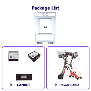 Cadre de tableau de bord stéréo USB CarPlay de voiture argenté de 9.7 pouces Meihua Factory pour <span class=keywords><strong>Lincoln</strong></span> <span class=keywords><strong>Navigator</strong></span> 2005-2006 faisceau de câbles de console de voiture - Product Image 4