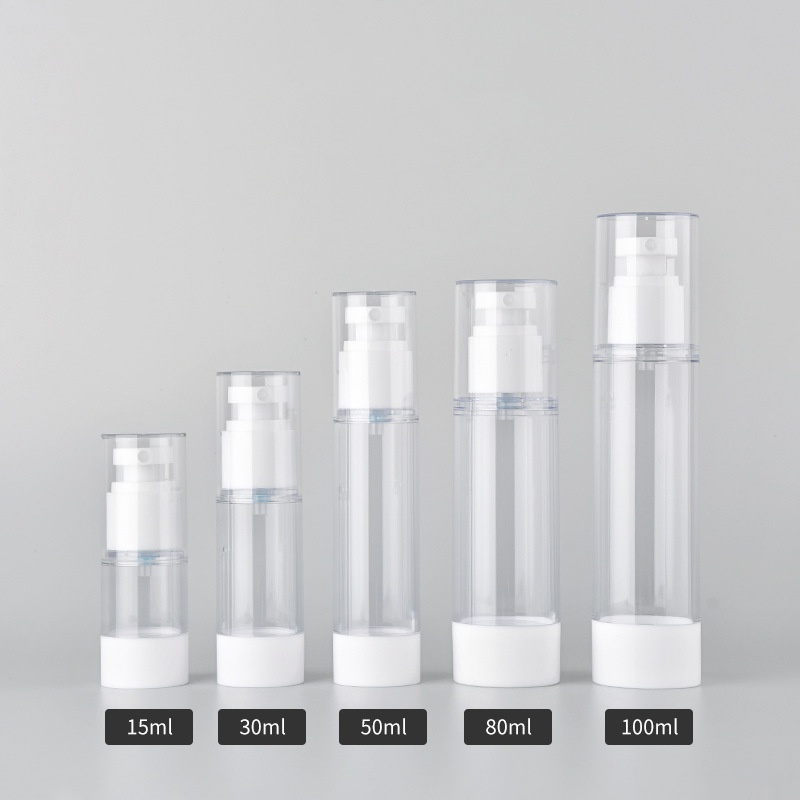 Flacon transparent avec pompe spray