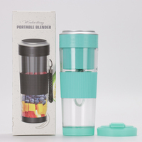 Licuadora Portátil de 500 ml con 6 Cuchillas y Función para Triturar Hielo, para Uso en Automóviles y Hoteles