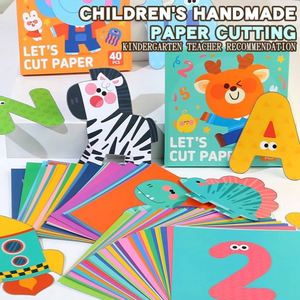 Tijeras de Seguridad para Niños y Niñas en Edad Preescolar, Juguete de Desarrollo Temprano, Kit de Práctica para Cortar Papel, para Edades de 3 a 5 Años - Product Image 2