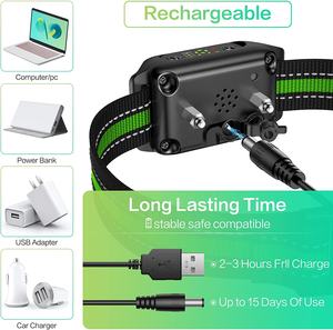 Rinden halsband für Hunde Wiederauf ladbare IP67 Wasserdichte Hund Anti Bark Gerät Beep Vibration Bark Control für kleine mittelgroße Hunde - Product Image 6