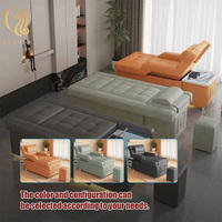 Table de massage moderne Chuque pour salon de beauté, lit pour extensions de cils, ensemble complet de mobilier, lit de lavage des cheveux
