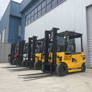 Montacargas Eléctrico de 1 Tonelada con Batería de Litio, Venta de Fábrica, Nuevo, Certificado ISO, Transpaleta Motorizada con <span class=keywords><strong>Motor</strong></span> de CA - Product Image 1