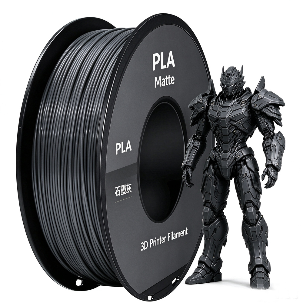 HAOXI 3D MATTE PLA Filament Matte Finish Hide Layer Line for Art Deco Project Factory OEM Stock Fast Shipping · image 3