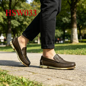 ZYF, Zapatos Náuticos Resistentes para Salidas de Fin de Semana con Suela de Goma Colorida, Ideales para Uso Diario, 20 Pares Disponibles, Modelo Penny HSW033 - Product Image 1