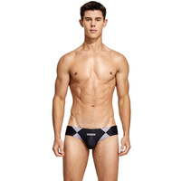 Nouveau short de bain triangle pour homme Xibin 2023 en Spandex/Nylon, imprimé numérique, couleurs tendance, taille basse sexy avec cordon de serrage