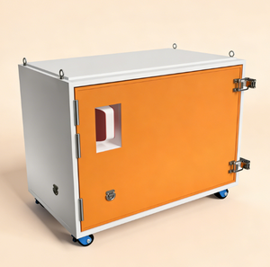 Boîtier de sécurité pour batterie renforcé et durable S avec amortisseur de pression pour pack de batteries LiFePO4 10 kWh, stockage d'énergie solaire pour véhicules électriques - Product Image 1