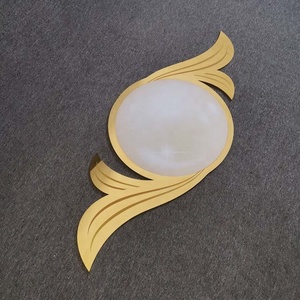 Lettres en acier inoxydable et métal doré, 500 pièces, petites dimensions, collées <span class=keywords><strong>au</strong></span> <span class=keywords><strong>mur</strong></span> - Product Image 2