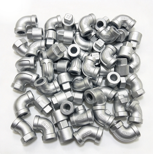ข้อต่อท่อสแตนเลสสตีล SS316 แบบมีเกลียว ผลิตตามแบบ OEM ด้วยวิธีการหล่อแบบ Investment Casting ของ VN Precision Custom - Product Image 1