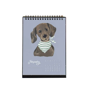 Kertas Logo Kustom 2025 Grosir Kalender Sederhana Kreatif Dekorasi Meja Kantor Kalender Portabel - Product Image 1