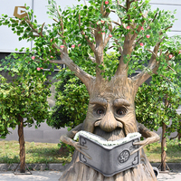 SGAI98 arbre animatronic réaliste, simulation de parc d'attractions, arbre parlant animatronic à vendre