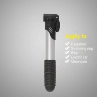 Mini pompe à main Portable en alliage d'aluminium, pompe à Air manuelle pour vélo, pompe à pneu électrique pour vélo