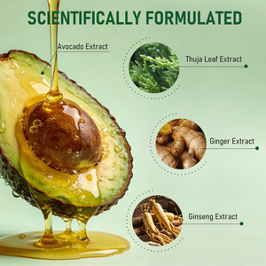 Ensemble de soins capillaires hydratants naturels à l'huile d'avocat Labochy, shampooing et après-shampooing sans sulfate <span class=keywords><strong>pour</strong></span> les soins des <span class=keywords><strong>cheveux</strong></span> - Product Image 3